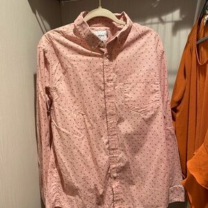 Men's Pink Patterned Shirt